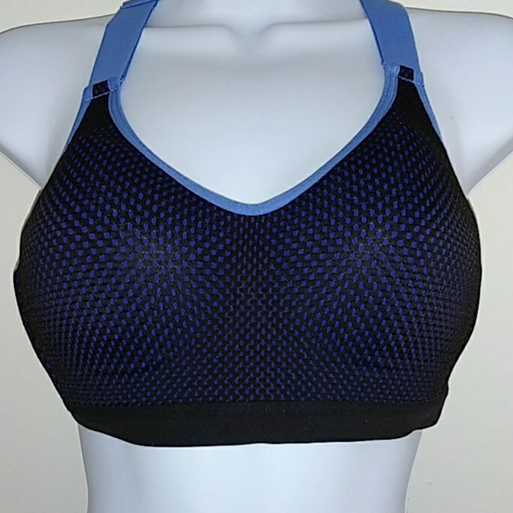 Victoria's Secret VSX Sports Bra. Blue. Size 32C